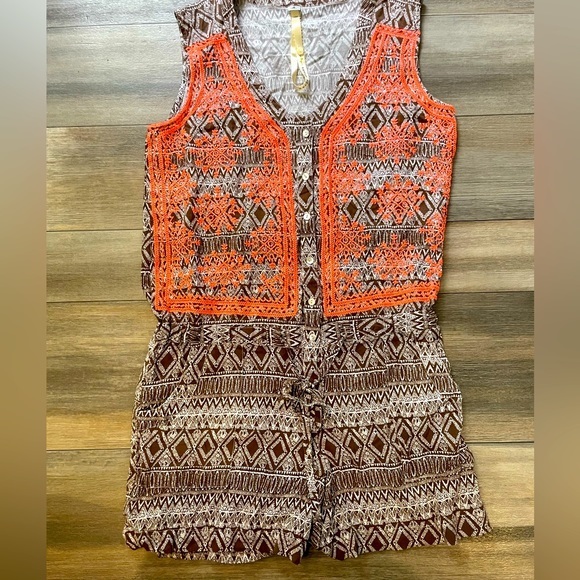 Uncle Frank boho style romper - Picture 1 of 11